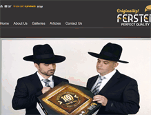 Tablet Screenshot of fersterhats.com